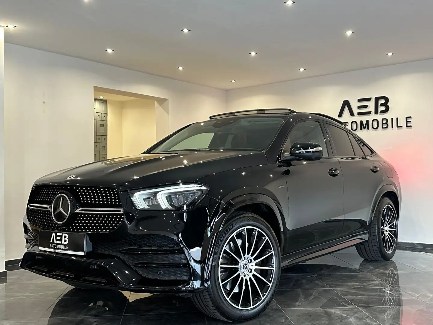 Mercedes-Benz GLE 350 e Coupé PHEV 4MATIC Aut.**AMG-LINE**NIGHT-PAKET** Zwart - 2