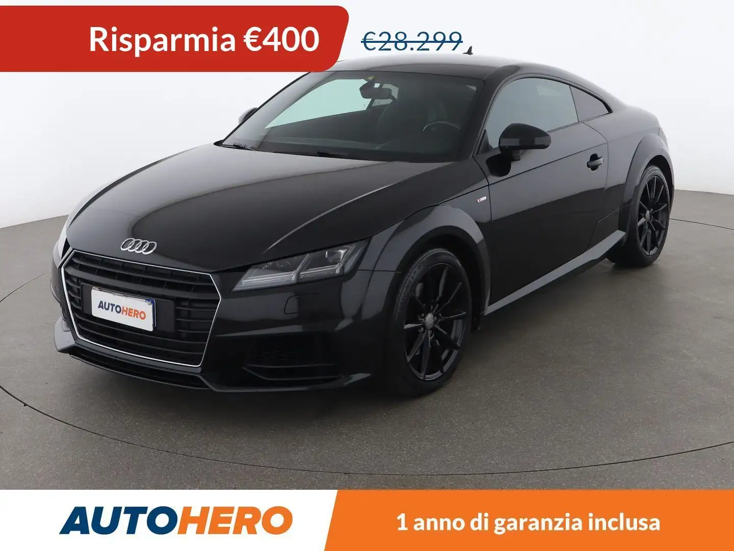 Audi TT 2.0 TDI S line Coupé  S tronic quattro Černá - 1