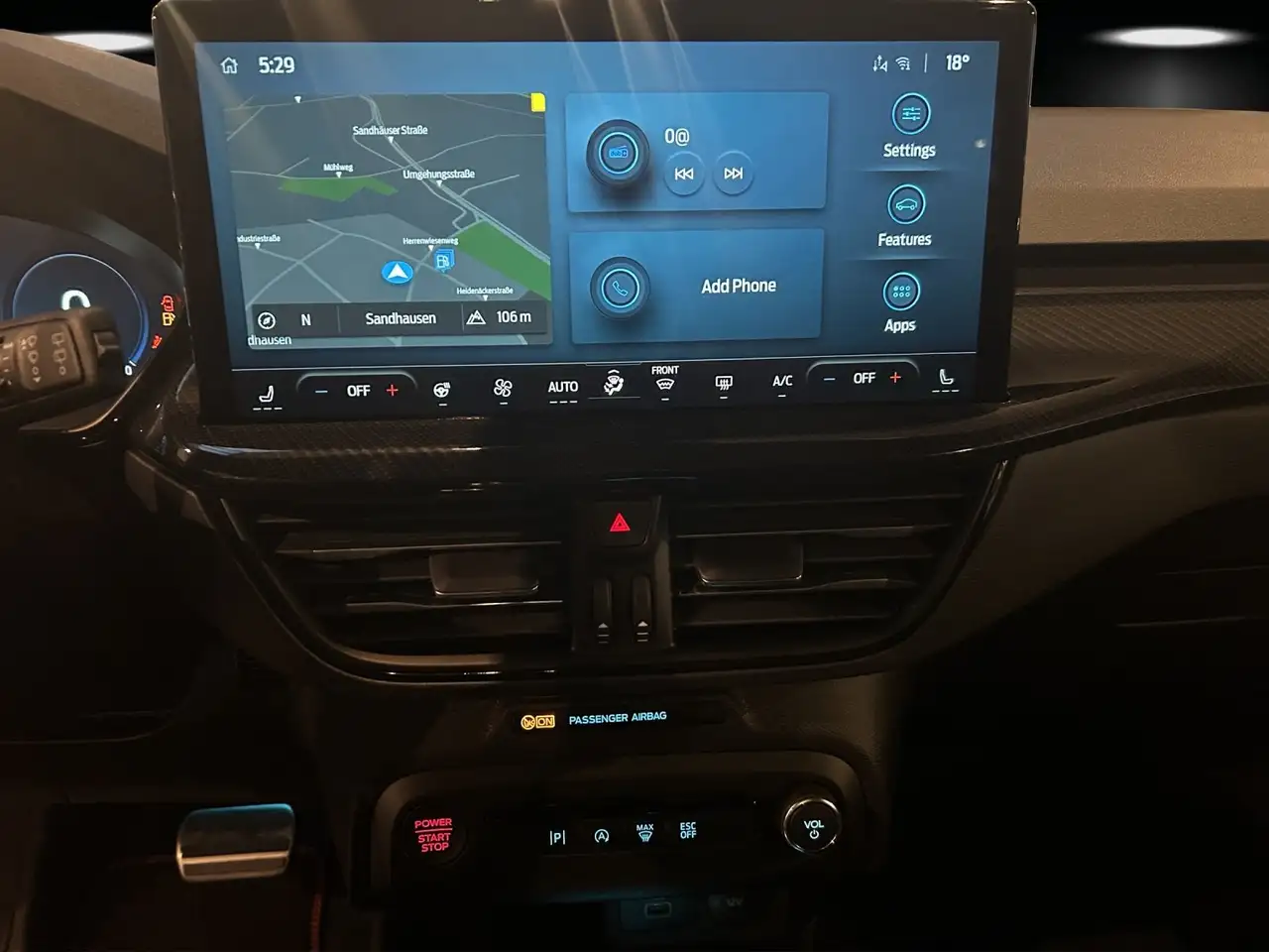 Ford Focus ST X 280PS B&O Winter Pa. Pano Dach Winter 11