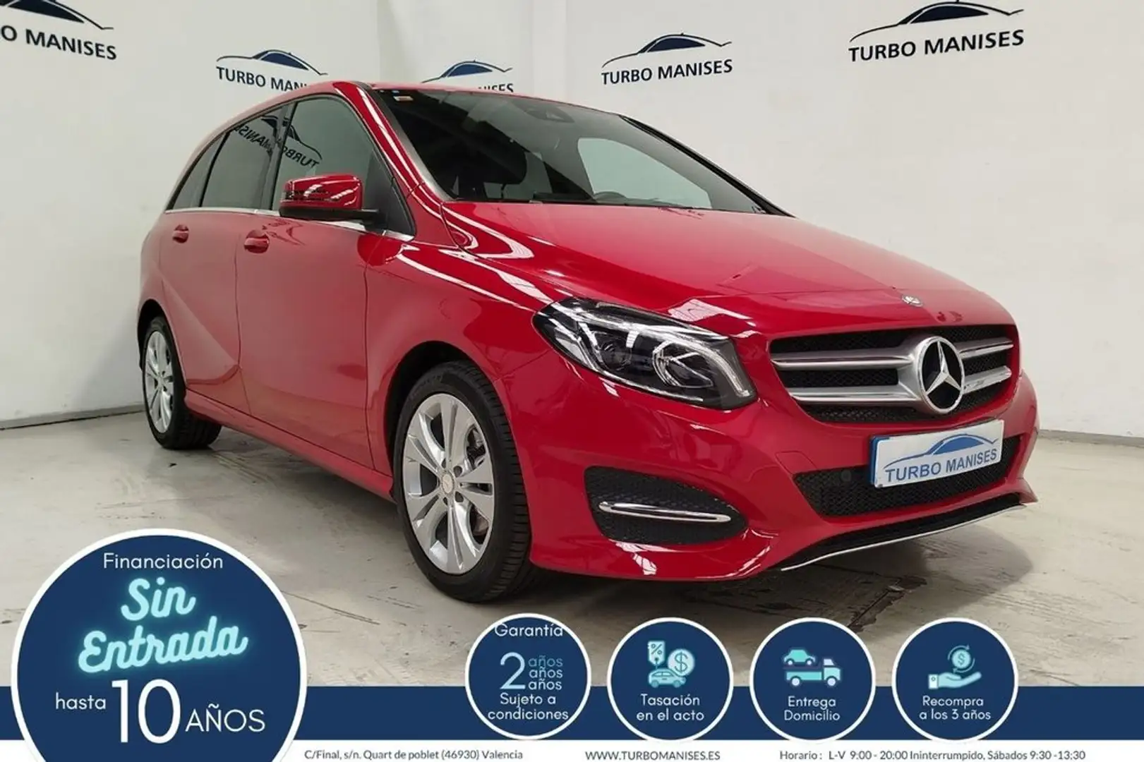 Mercedes-Benz B 180 Urban Amarillo - 1
