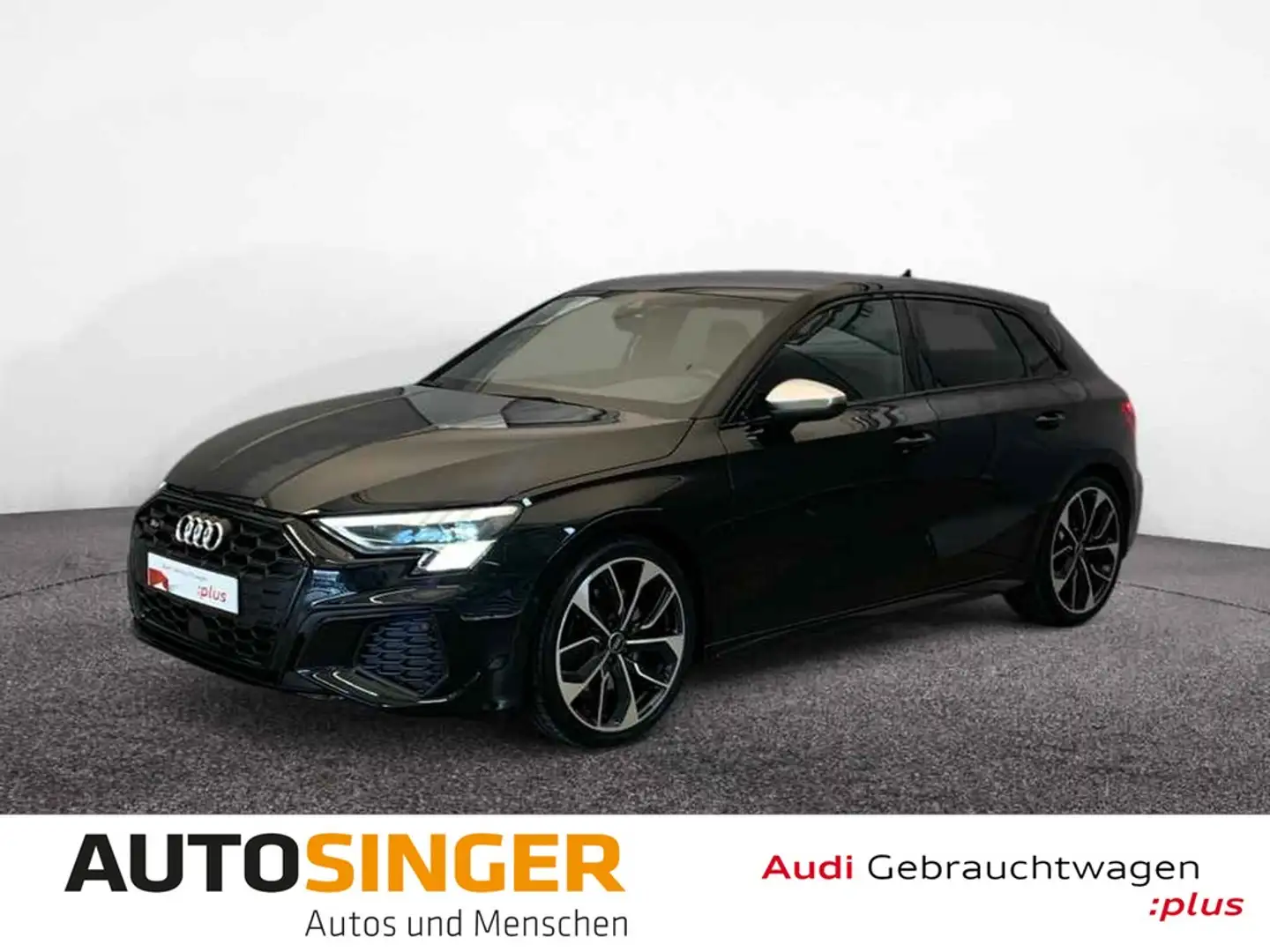 Audi S3 Sportback *MATRIX*ACC*B&O*19"*R-CAM*SHZ*TEL* Negro - 1