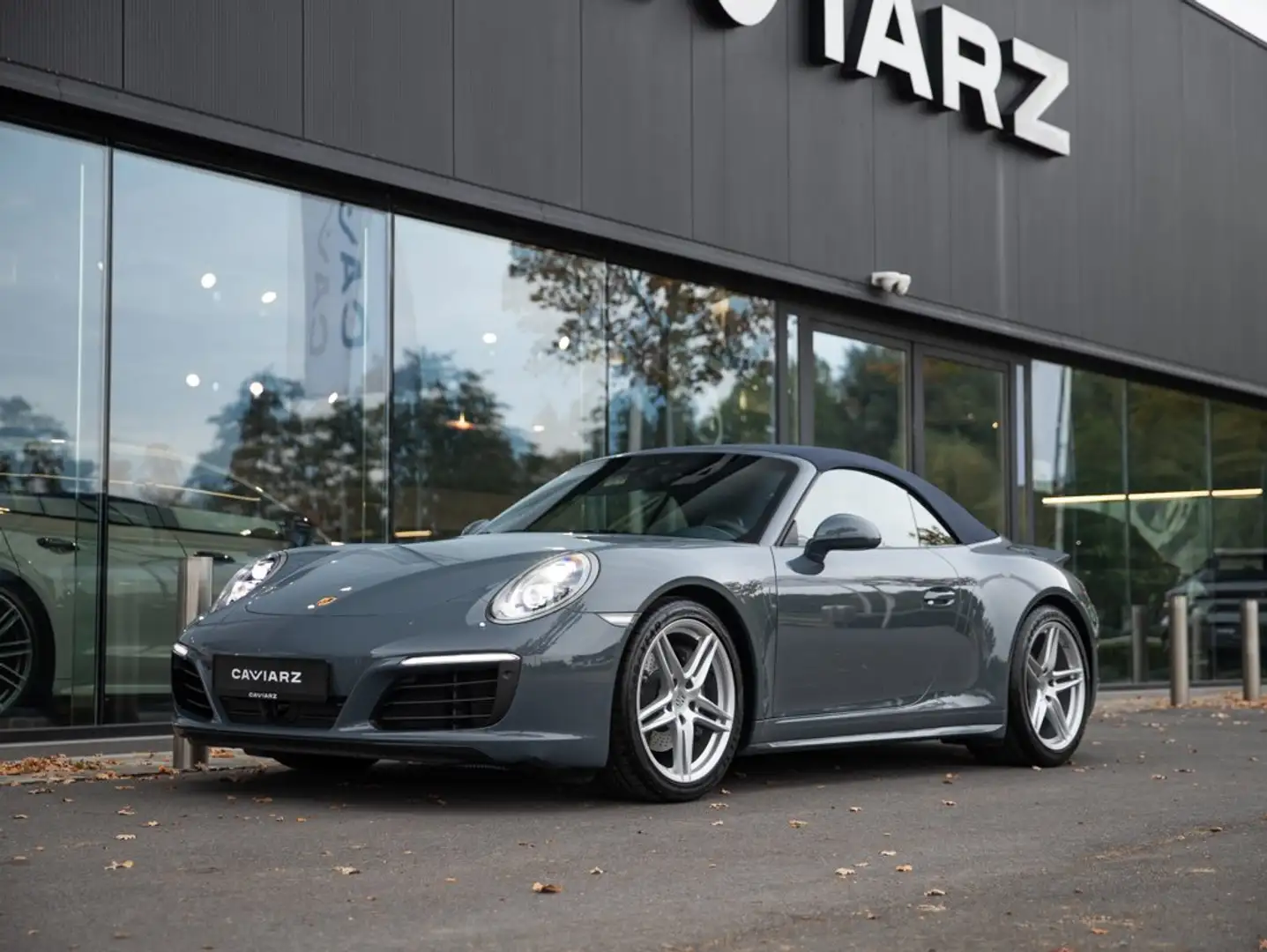 Porsche 991 .2 CARRERA 4 CABRIO PDK/PTV+/PDLS+/ACC/ENTRY/14W Kék - 2