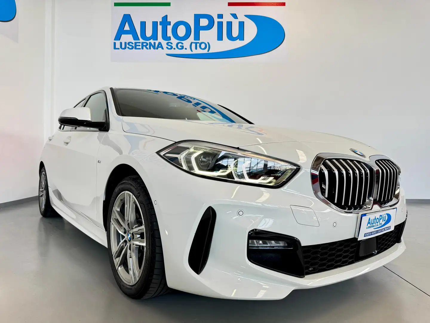BMW 116 Serie 1 F40 116d Msport auto Blanc - 1