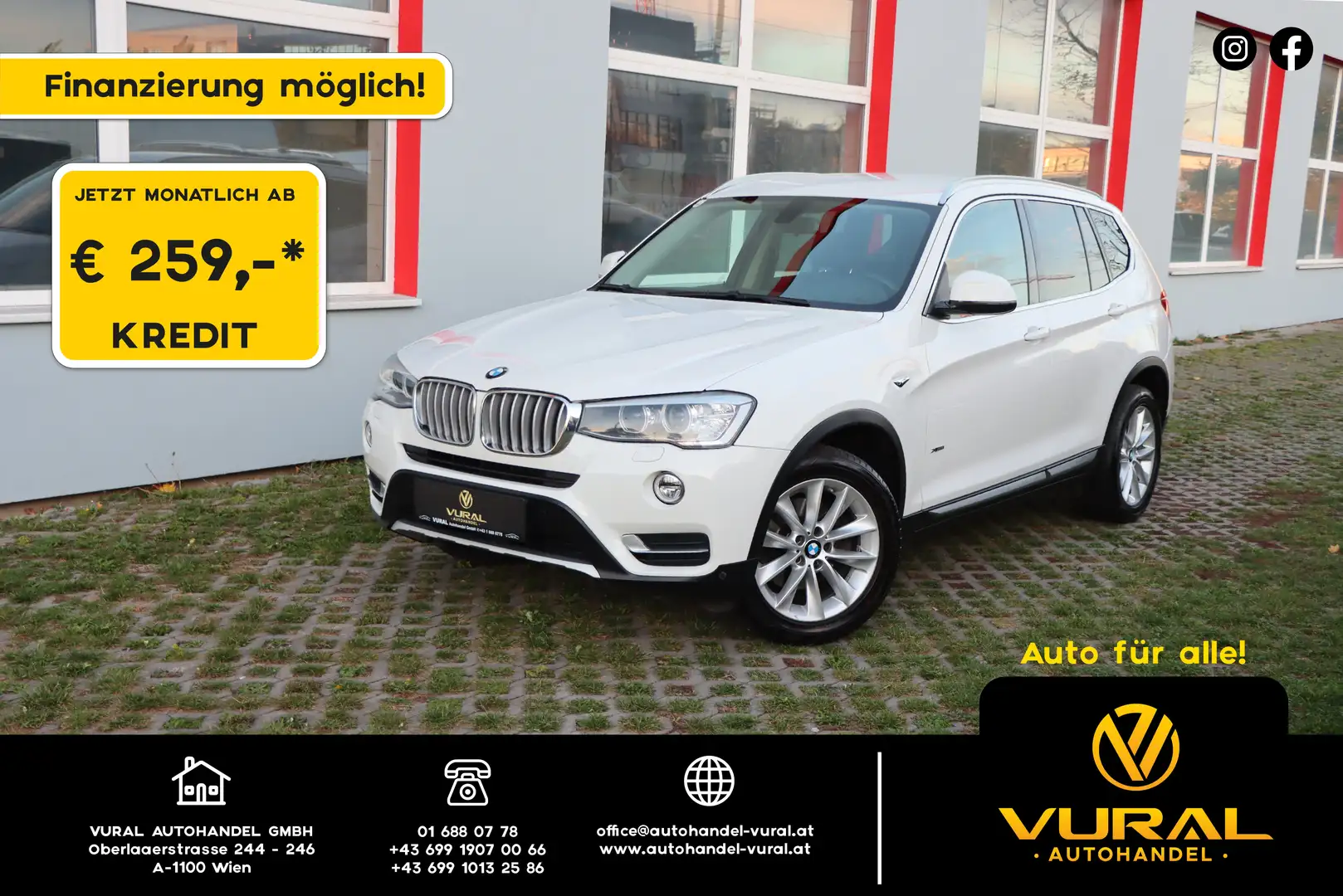 BMW X3 xDrive 20 d|Bi-Xenon|Anhängerkupplung|PDC Wit - 1