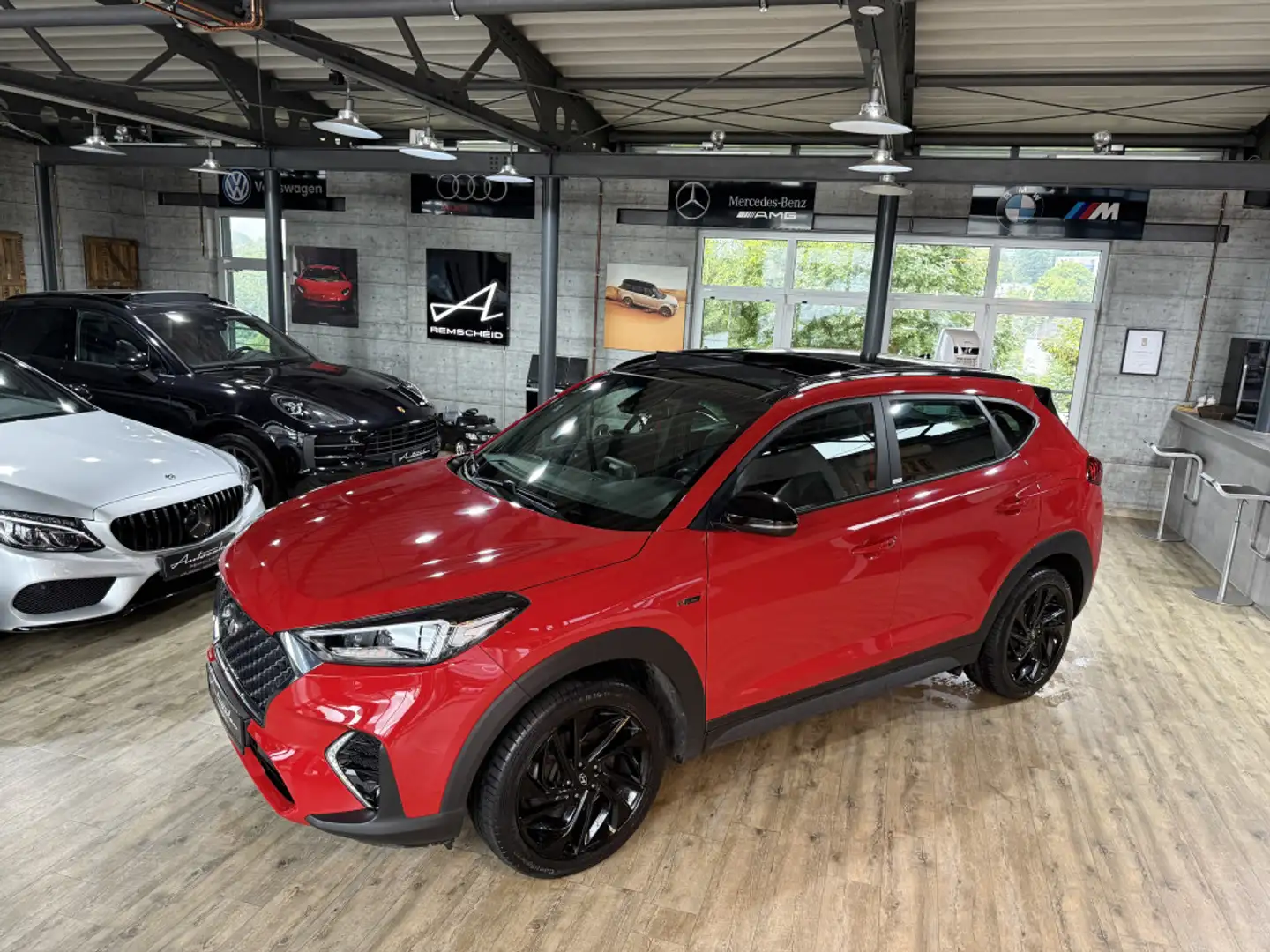 Hyundai TUCSON N Line 2WD*PANO*AHK*LED*KAMERA*KRELL Rot - 2