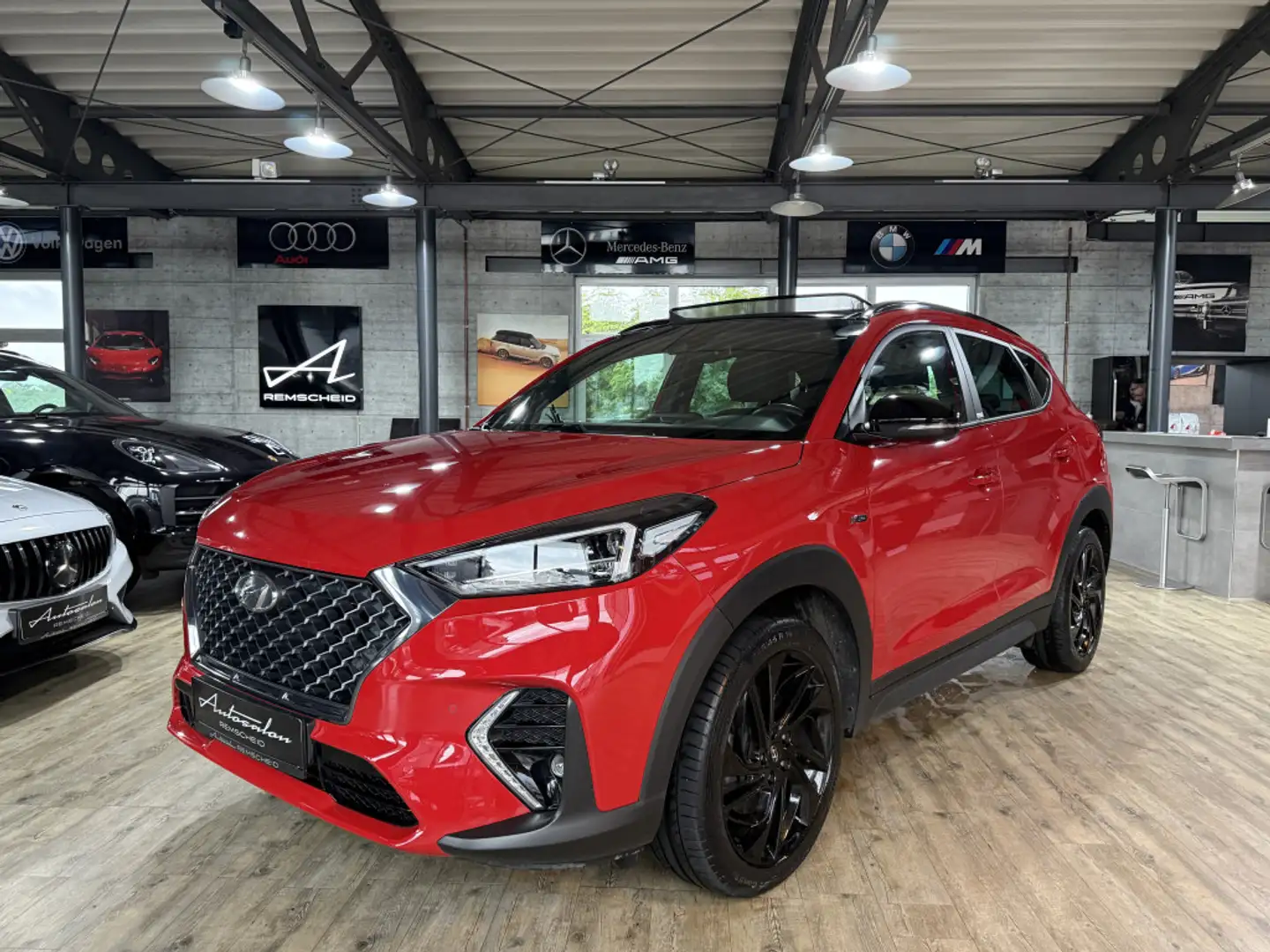 Hyundai TUCSON N Line 2WD*PANO*AHK*LED*KAMERA*KRELL Rot - 1