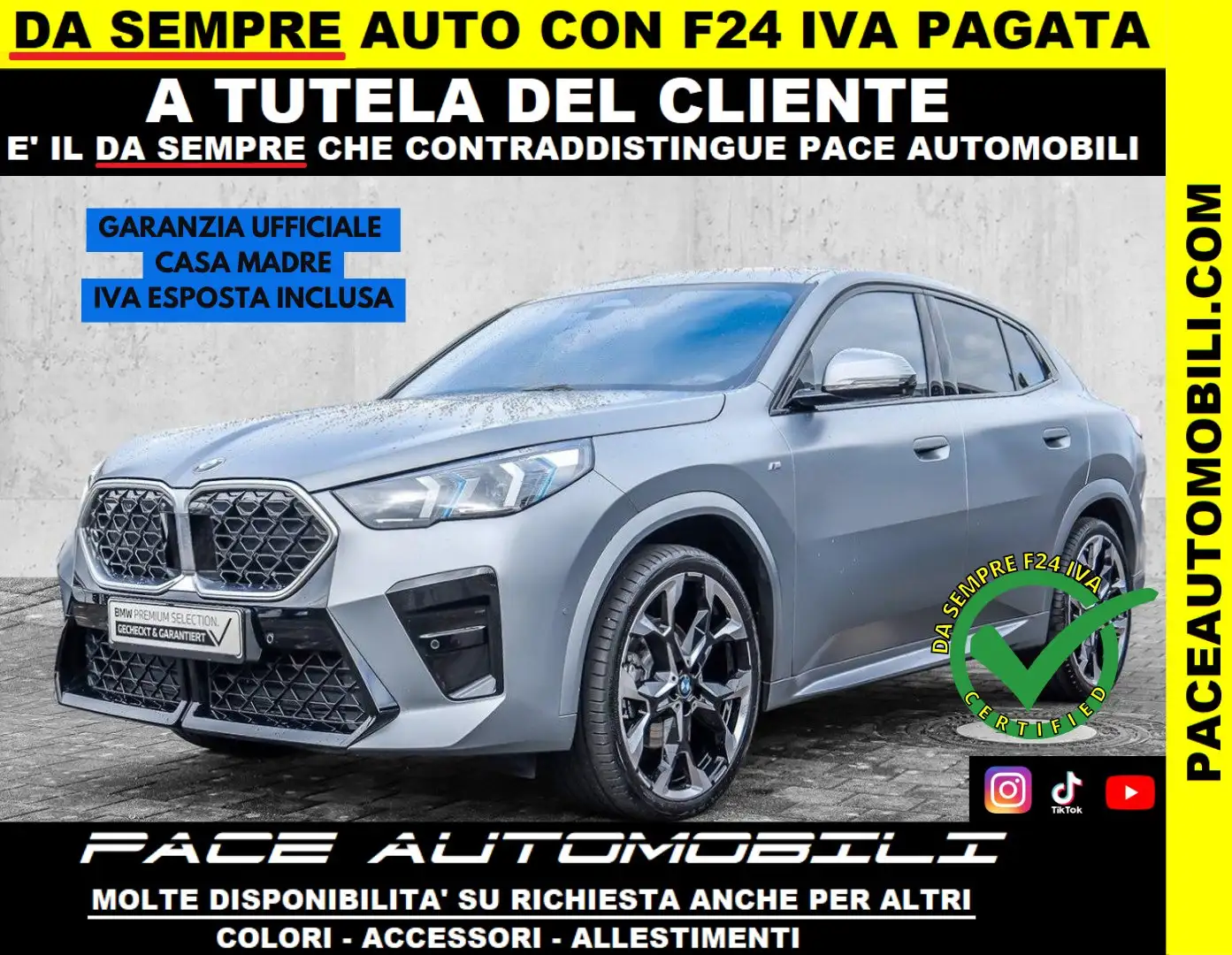 BMW X2 20i SDRIVE M SPORT M-SPORT MSPORT PDC ACC F1 21" Gris - 1