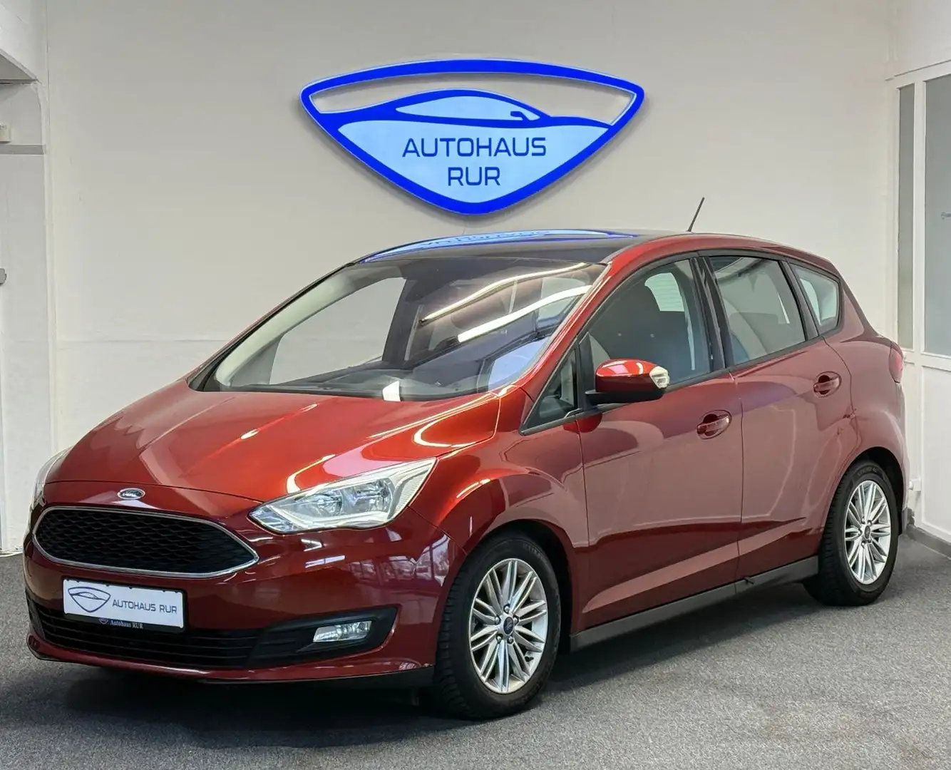 Ford C-Max Cool & Connect/1Te Hand/Navi/PDC/Bluetooth Rot - 1