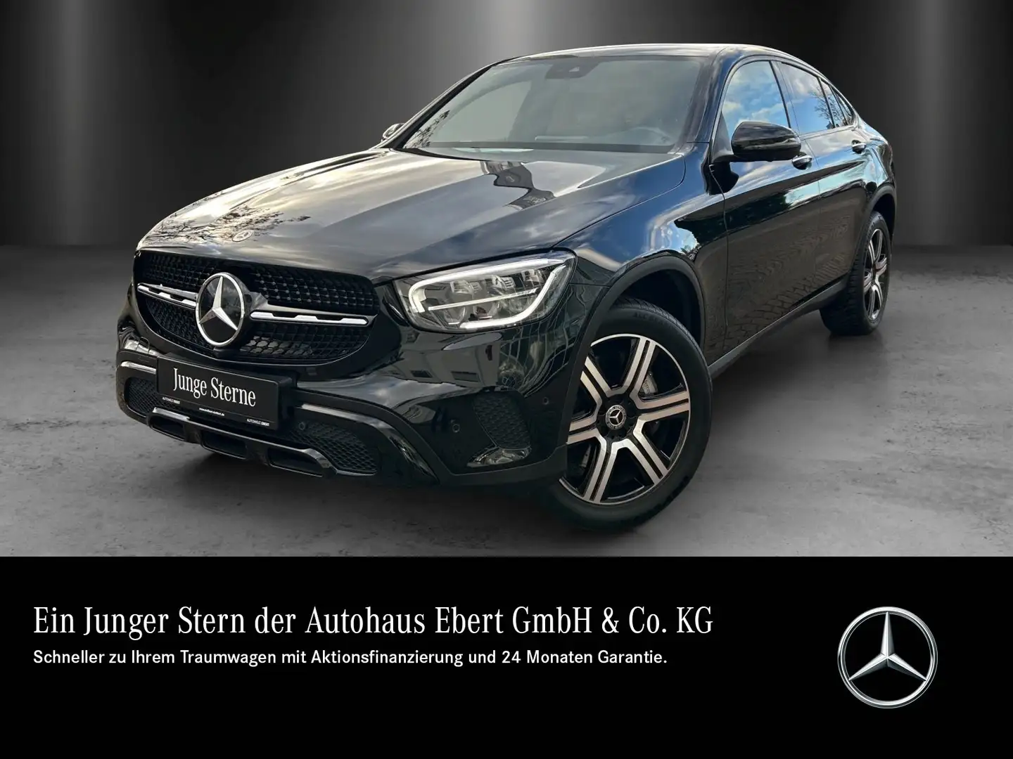 Mercedes-Benz GLC 300 GLC300e 4M Cpé Night DISTR KeyGo Busin digiTacho Schwarz - 1