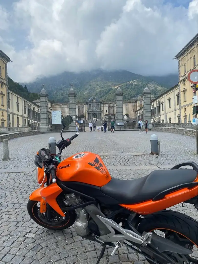 Kawasaki ER - 6 N depotenziata A2 Portocaliu - 2