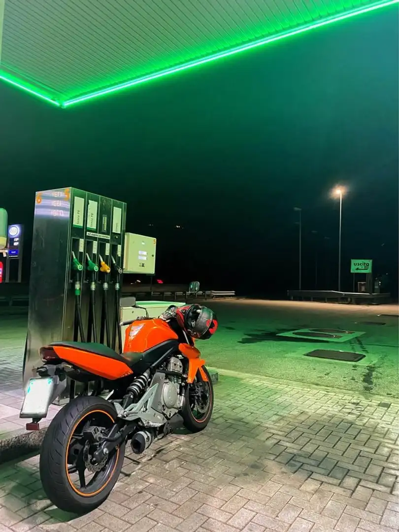 Kawasaki ER - 6 N depotenziata A2 Portocaliu - 1
