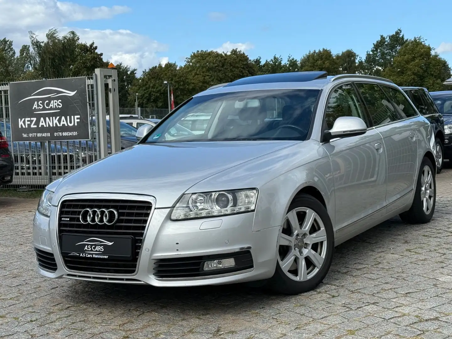 Audi A6 Avant 3.0 TDI quattro*Leder*Xenon*GSD*Euro5 Zilver - 1