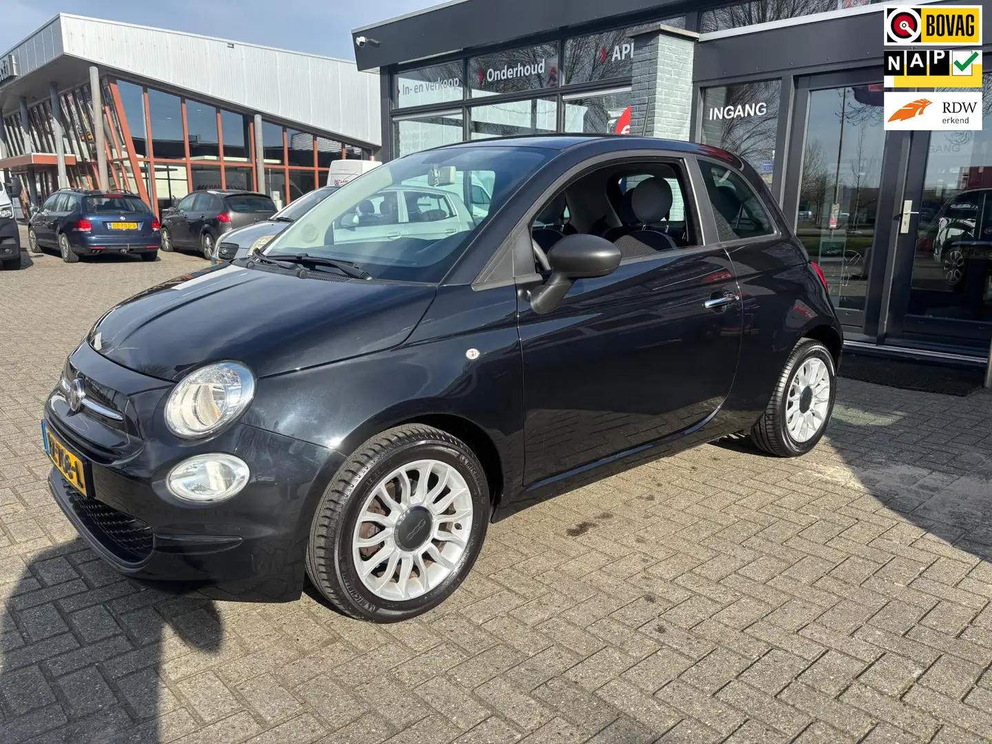 Fiat 500 1.0 TwinAir PopStar Zwart - 1