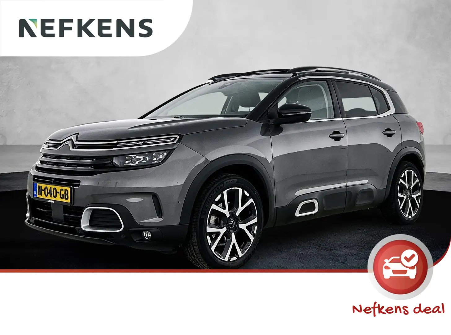 Citroen C5 Aircross 1.2 Shine 130pk Automaat | Trekhaak | Schuif-/Kant Gris - 1
