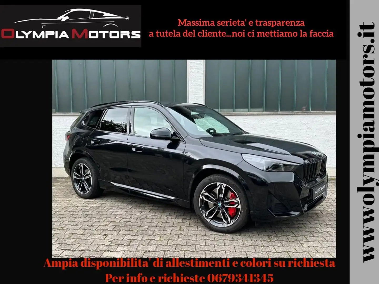 BMW X1 SDRIVE 18D M SPORT PRO NAVI LED PELLE TETTO KAMERA Nero - 1