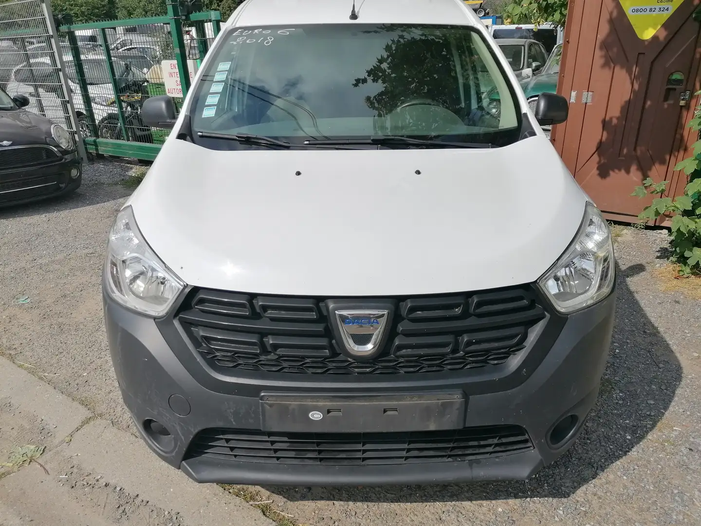 Dacia Dokker 1.5 dCi Ambiance-2 sièges-camionnette-EURO 6b Blanc - 2