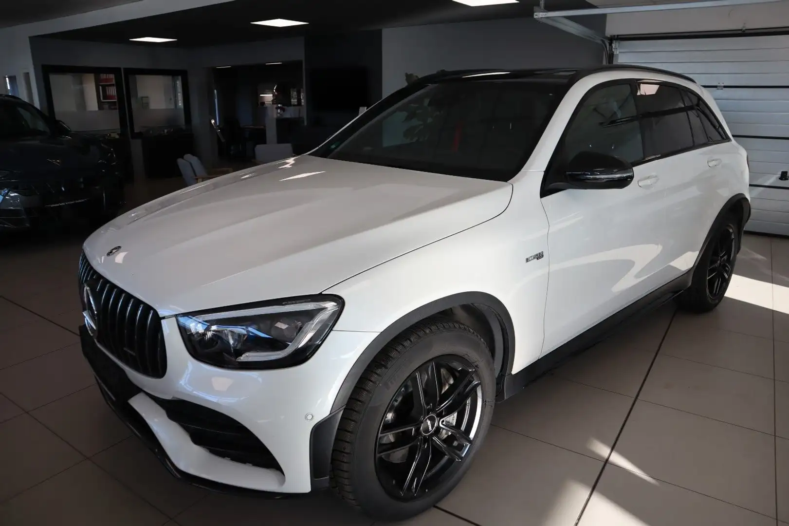 Mercedes-Benz GLC 43 AMG 4Matic/AHK/NAVI/FULL LINK Blanc - 1