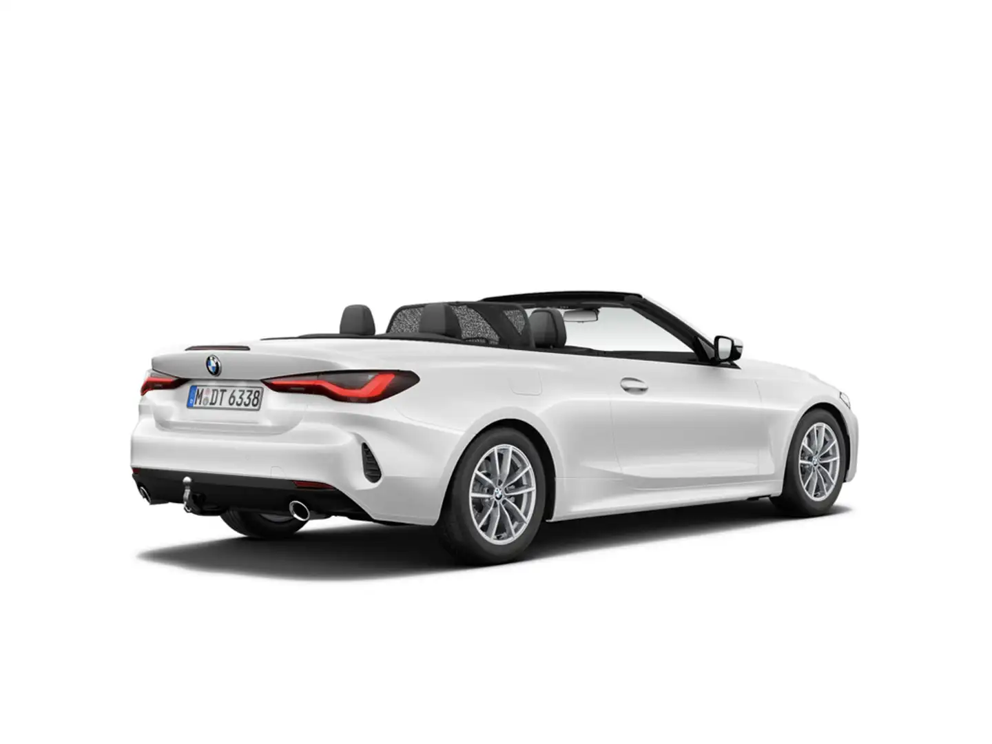 BMW 430 d Cabrio AHK LED NAVI H/K LEDER SHZ PDC Weiß - 2