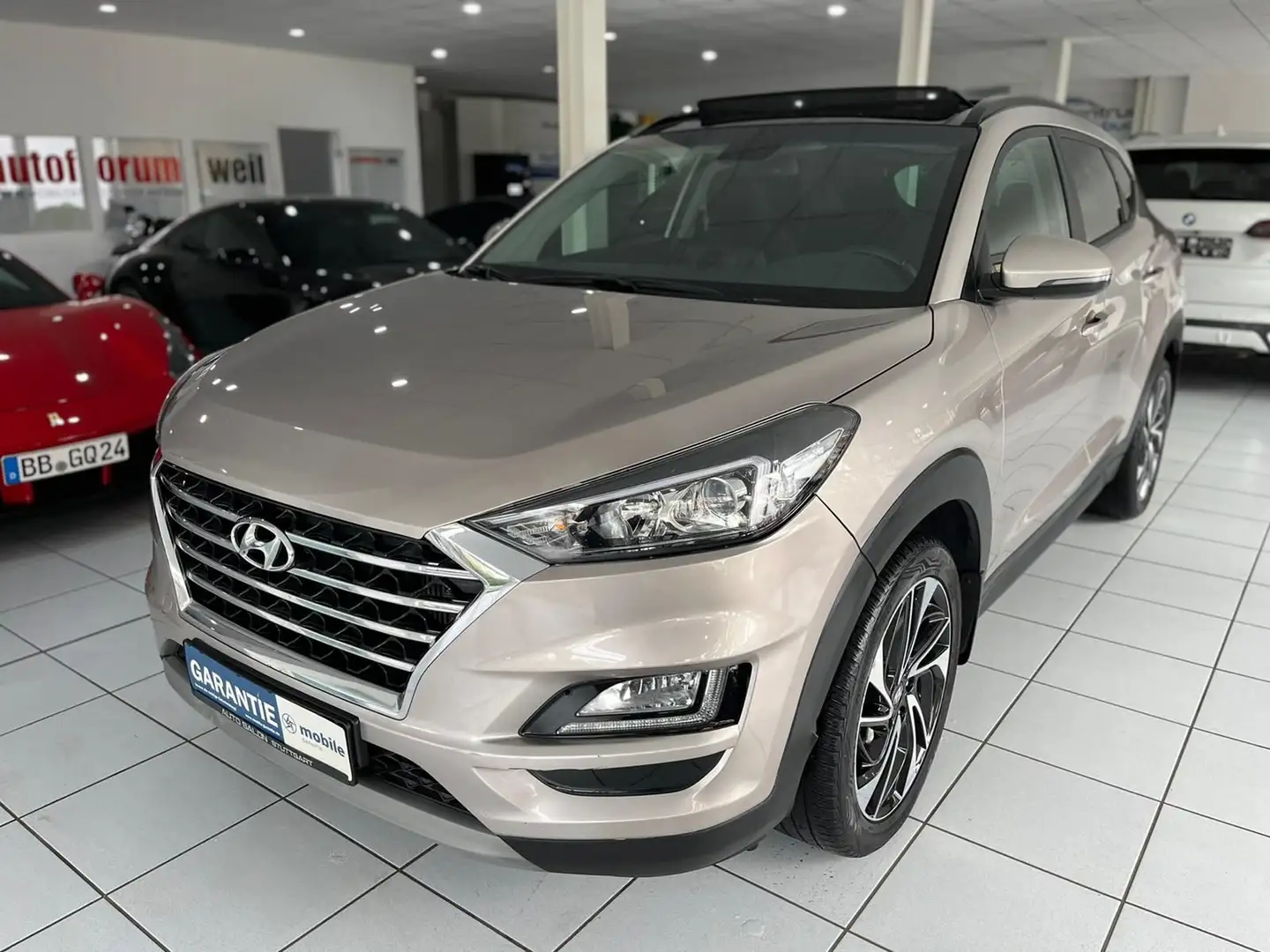 Hyundai TUCSON 2.0 CRDi Auto Premium 4WD*PANO*NAVI*TEMP* Brun - 1