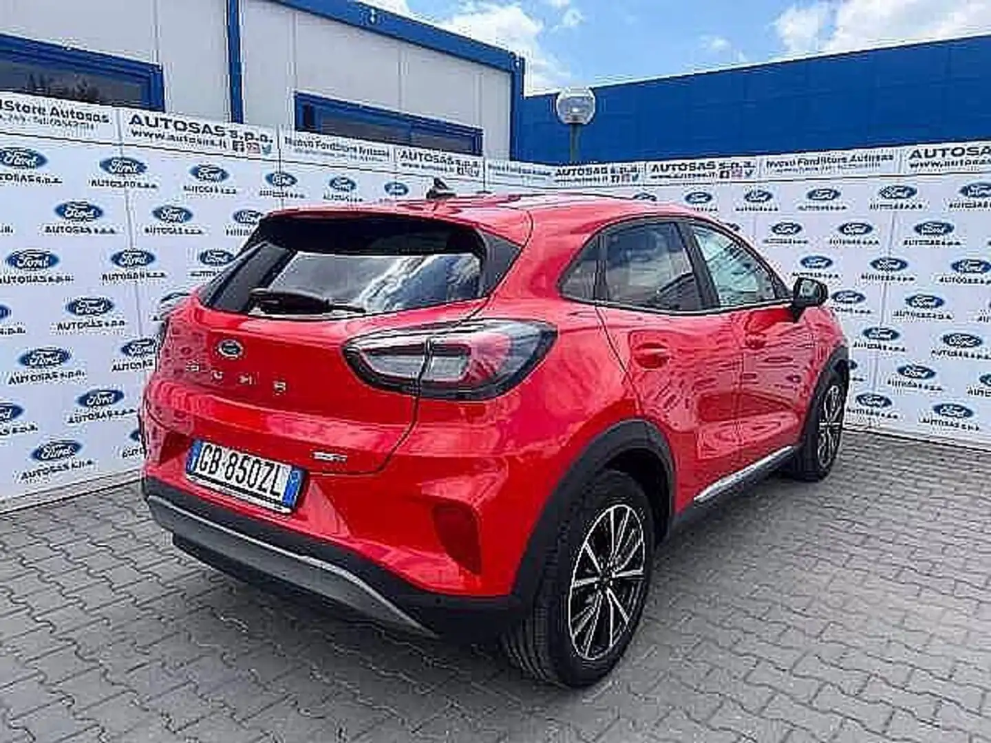 Ford Puma 1.0 EcoBoost Hybrid 125 CV S&S Titanium Rosso - 2