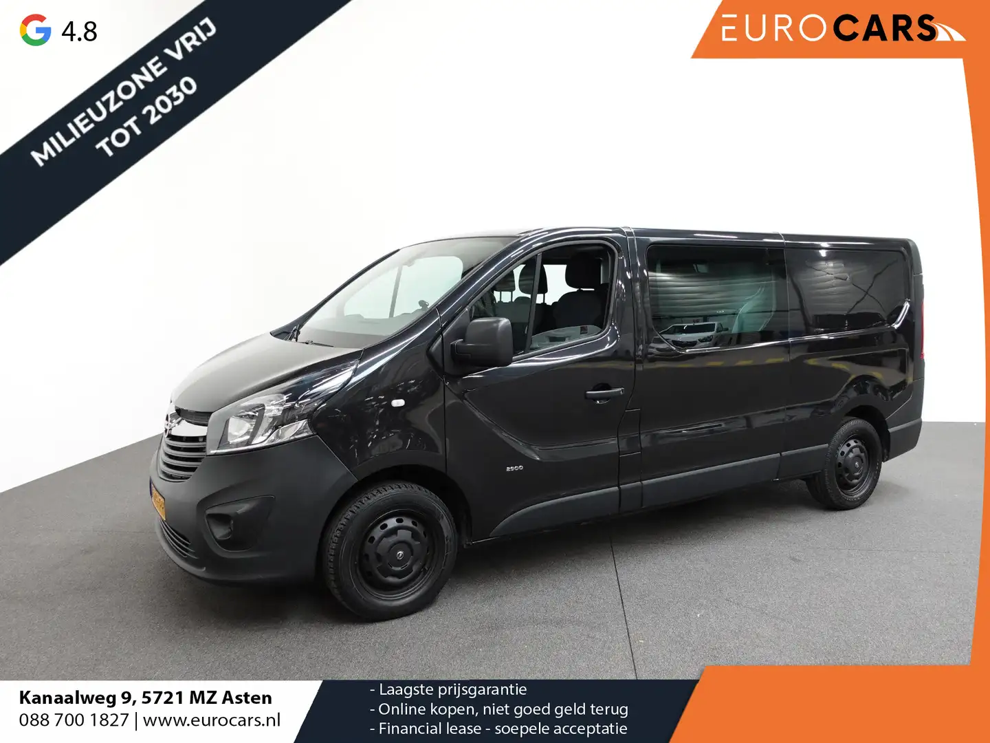 Opel Vivaro 1.6 CDTI L2H1 Dubbele Cabine Edition Dubbele Cabin Schwarz - 1