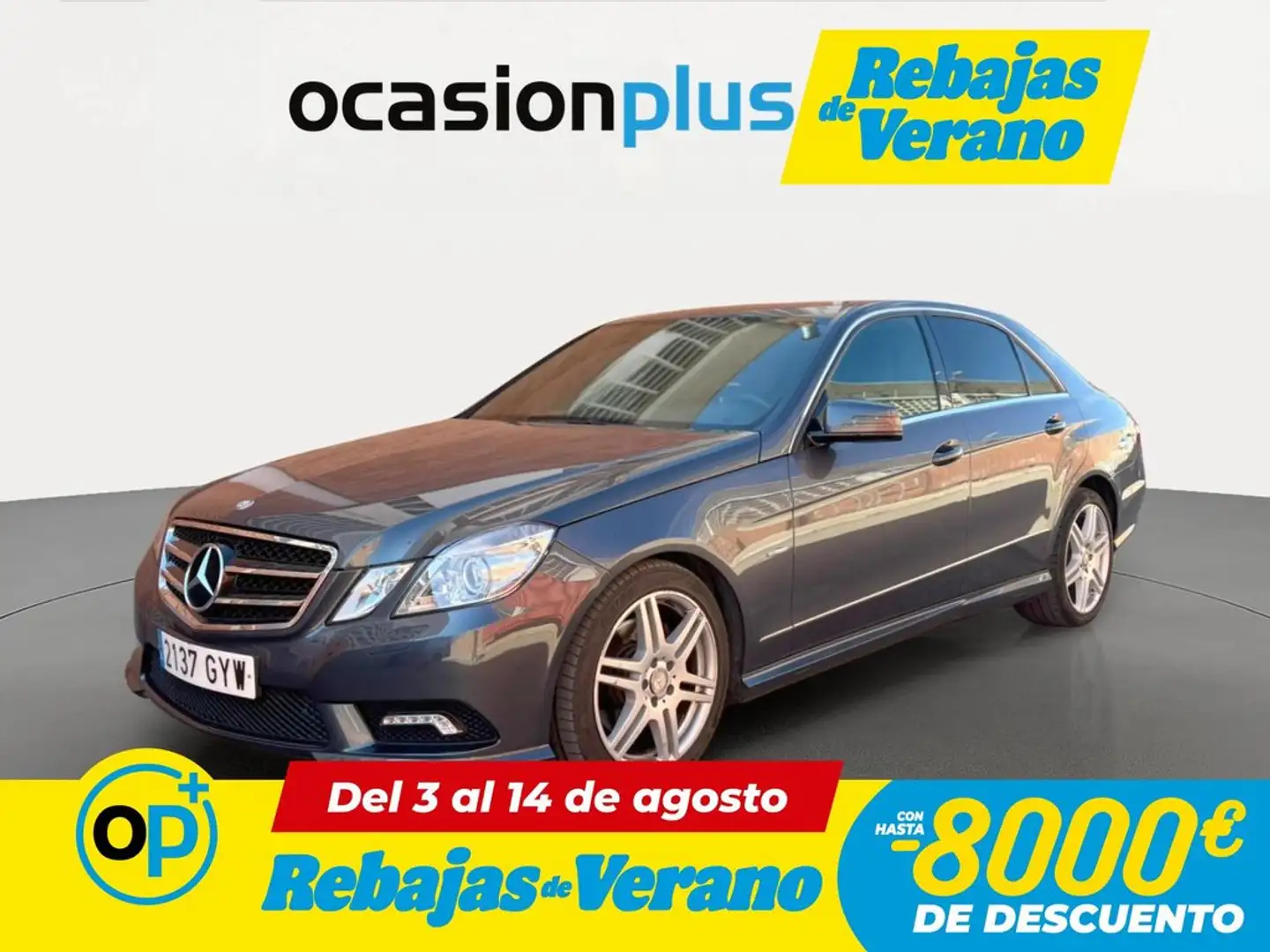 Mercedes-Benz E 220 Estate 220CDI Avantgarde Aut. Gris - 1
