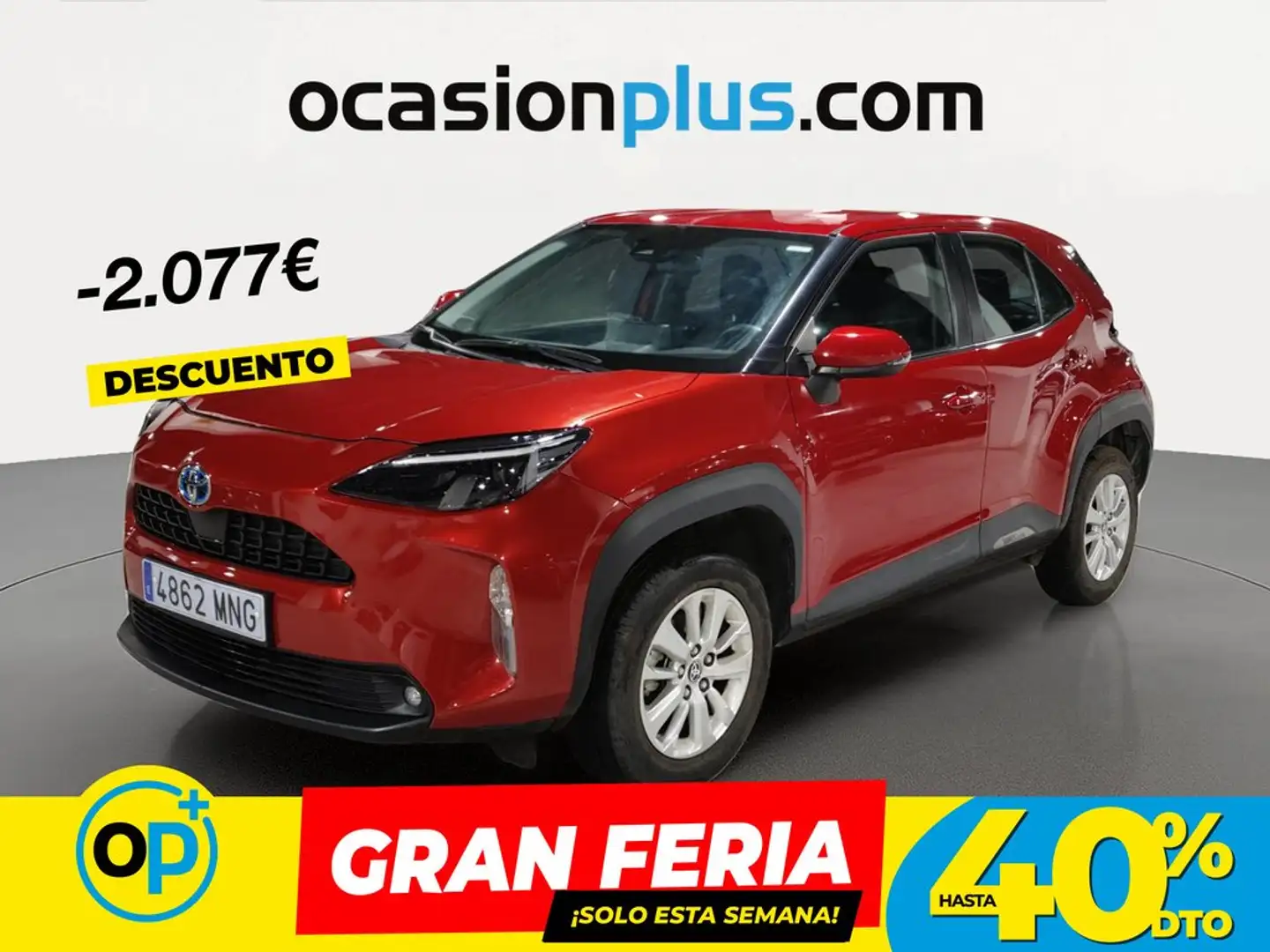 Toyota Yaris Cross 120H Business Plus Rojo - 1
