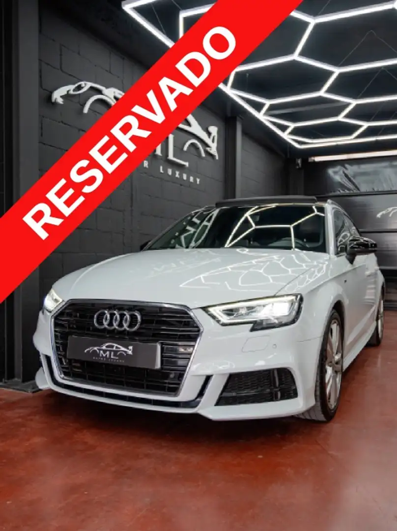 Audi A3 Sportback 30TDI S line Blanco - 1