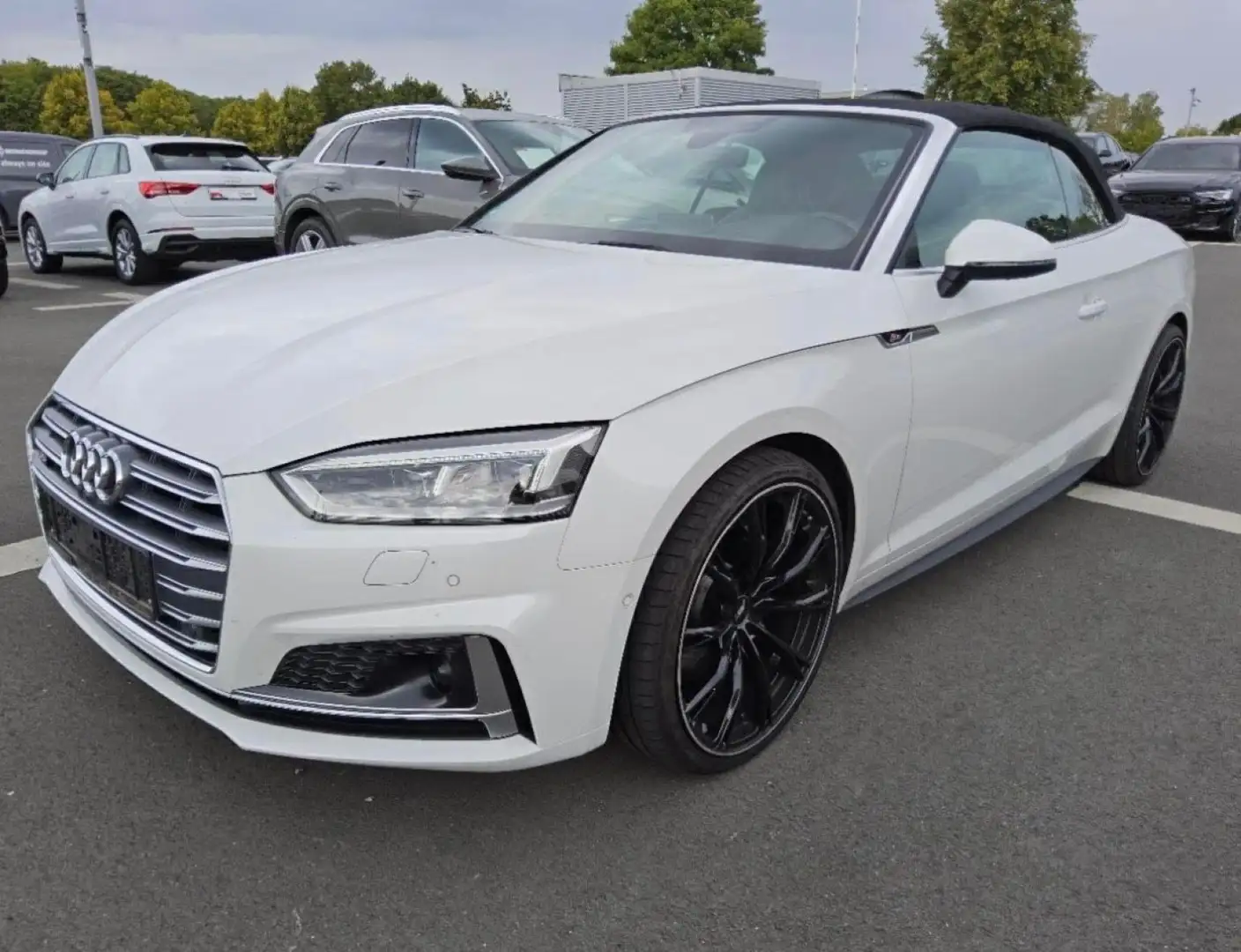 Audi S5 Cabriolet 3.0 TFSI quattro - B&O   S-SITZE Blanc - 1