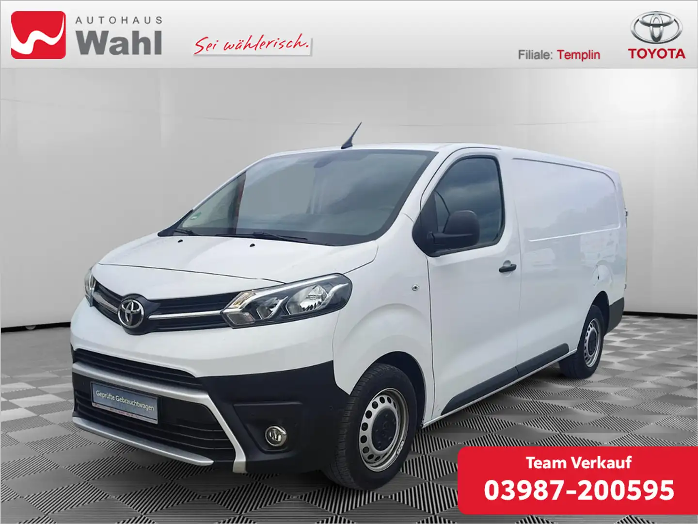 Toyota Proace 2.0 L2 Kasten Meister Weiß - 1