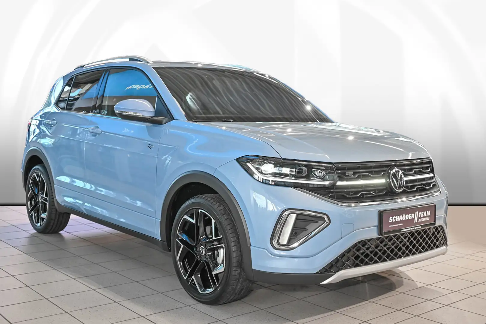 Volkswagen T-Cross 1.0 TSI DSG R-Line Blau - 2