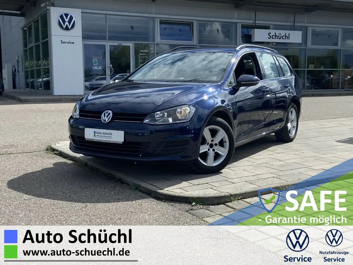 Volkswagen Golf Variant 1.4 TSI COMFORTLINE 16"+NAVI+BLUETO Modrá - 1