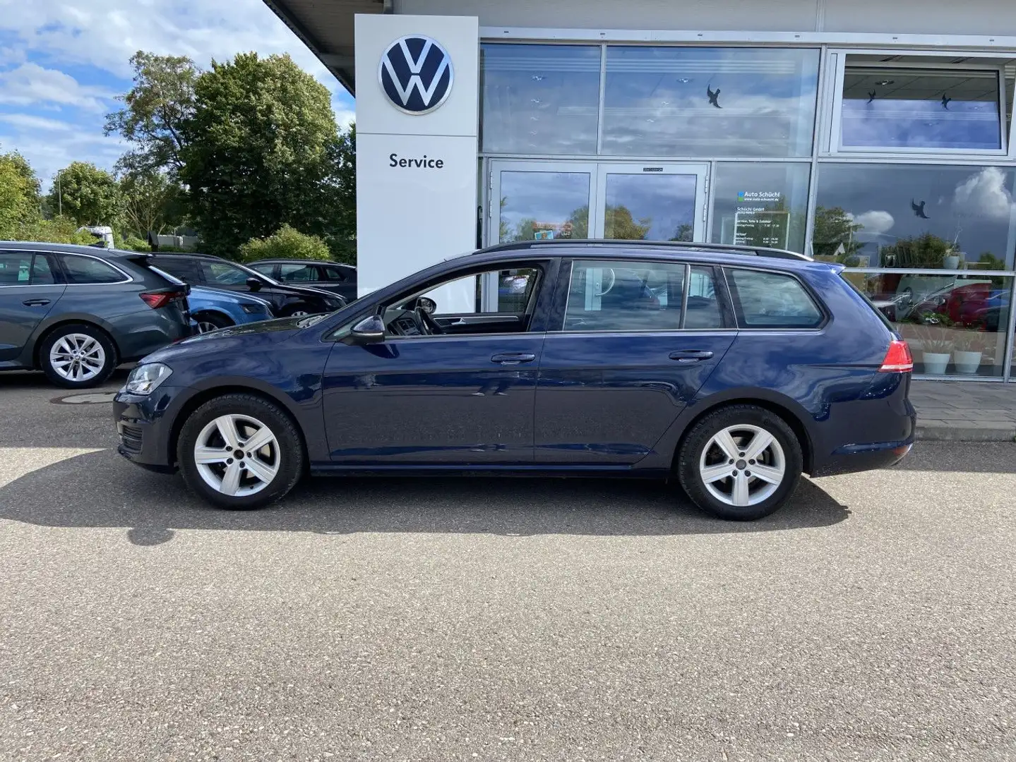 Volkswagen Golf Variant 1.4 TSI COMFORTLINE 16"+NAVI+BLUETO Modrá - 2