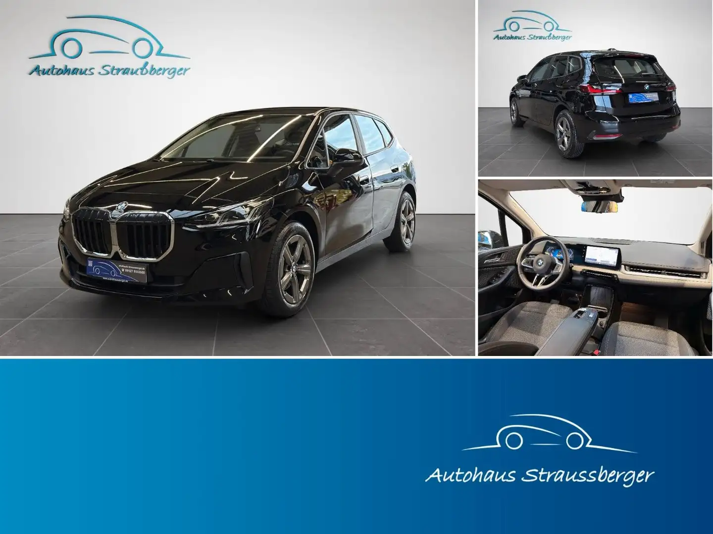 BMW 218 218i AT ACC KZU QI SHZ RFK DAPlus adaptive LED Czarny - 1