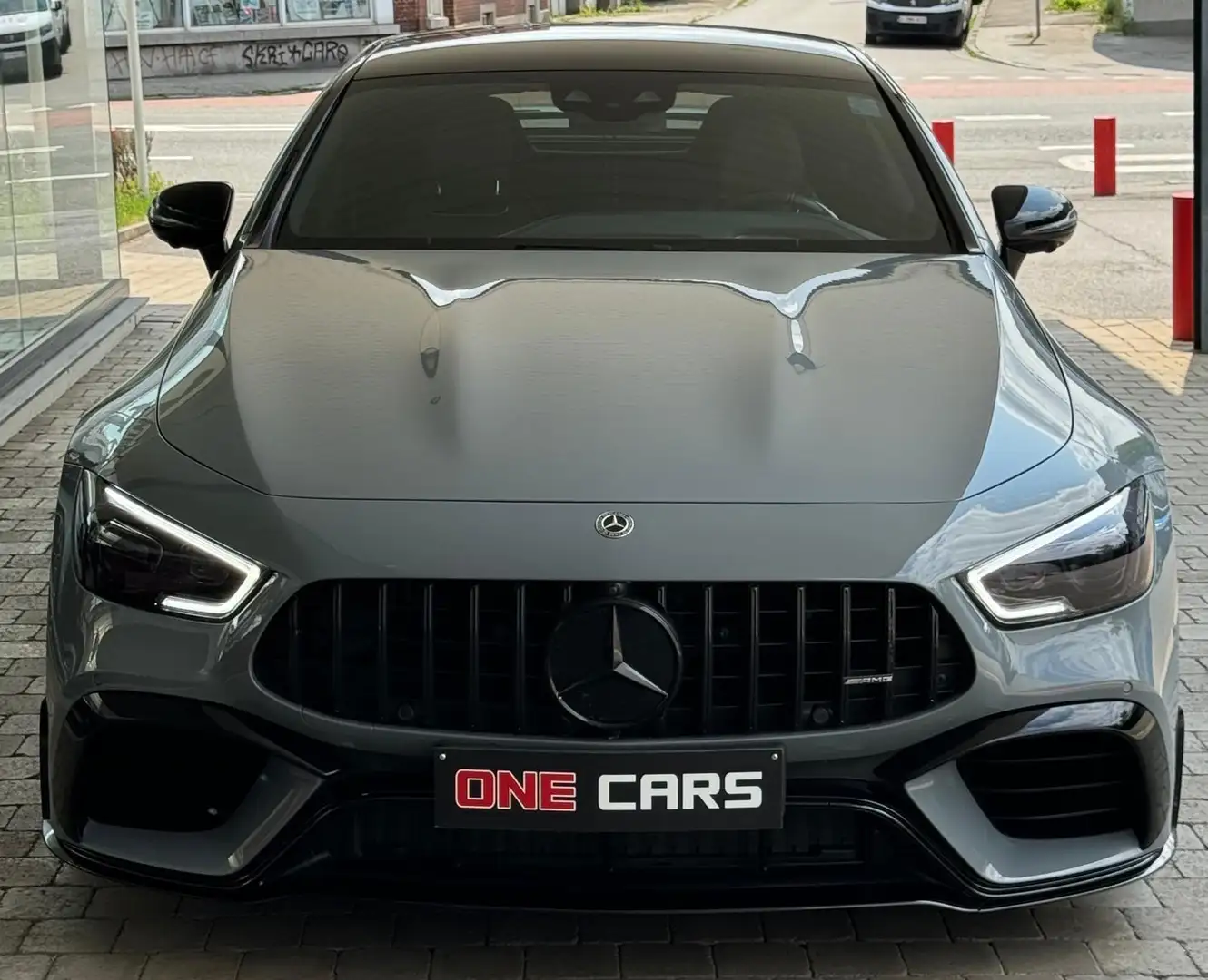 Mercedes-Benz AMG GT 43AMG (LOOK 63s),CLIM CUIR GPS JA21 CARPLAY FULL.. Grijs - 2