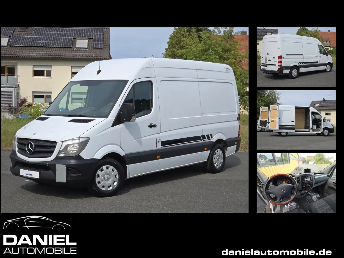Mercedes-Benz Sprinter II 316 CDI Kasten KLIMA+NAVI+AHK Weiß - 1