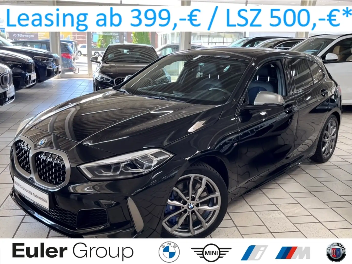 BMW 135 i xDrive Pano Memory HUD H/K ACC LCProf Travel+Com Negru - 1