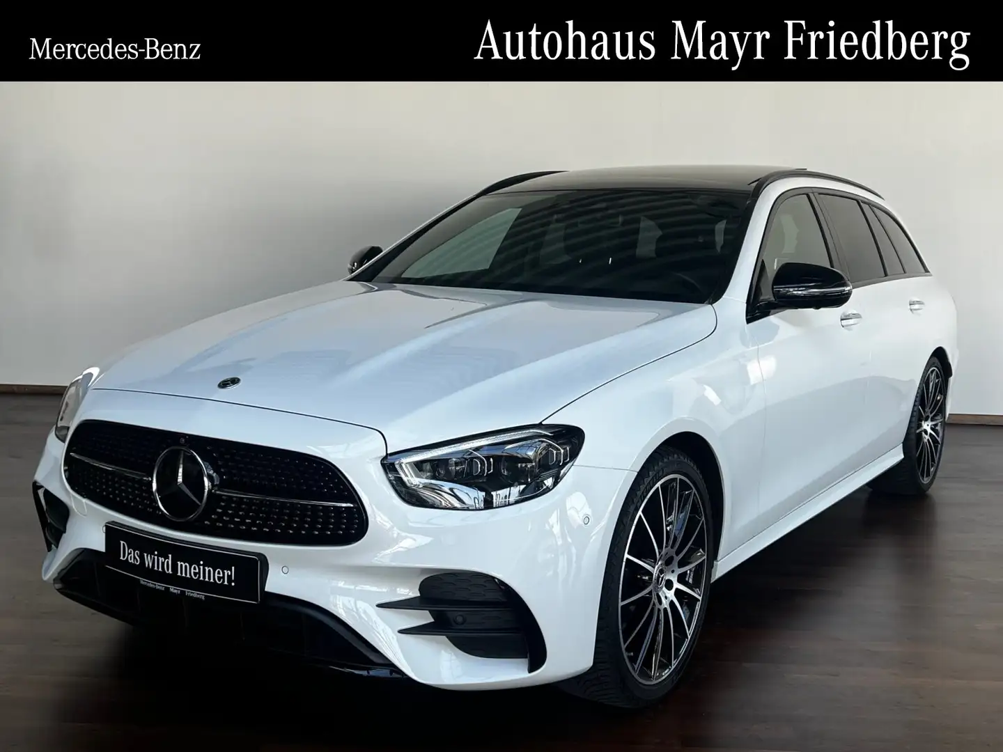 Mercedes-Benz E 300 E 300 d 4M T AMG AHK+PANO+HEADUP+20`+BURM+360° Weiß - 1