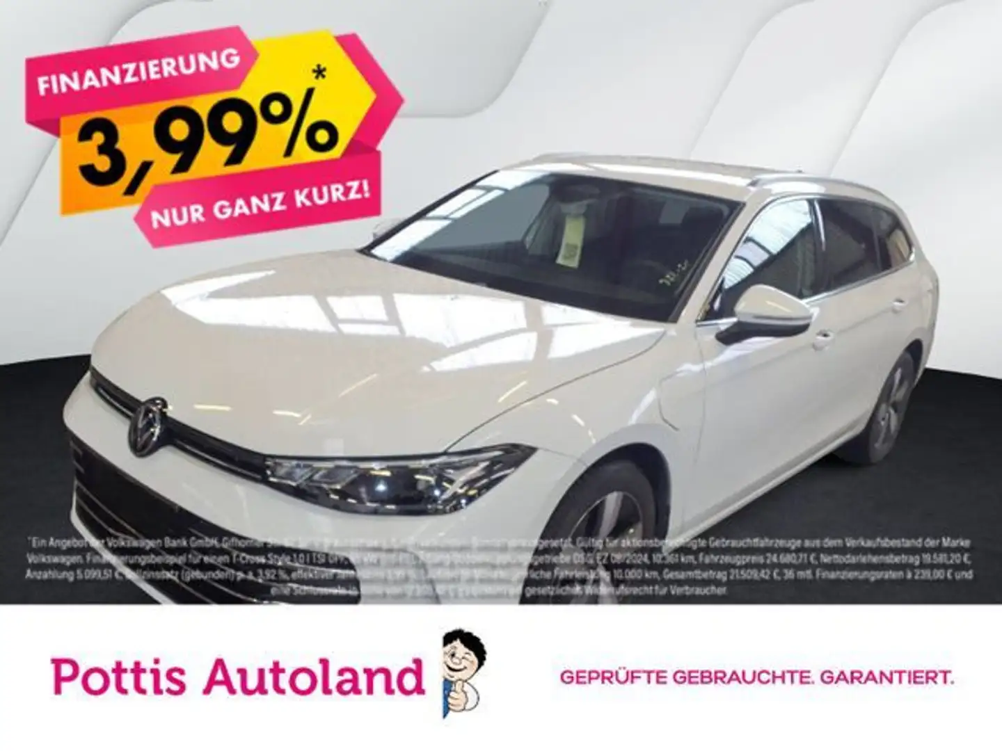 Volkswagen Passat Variant 1.5 TSI eHybrid DSG BUSINESS AHK Weiß - 1