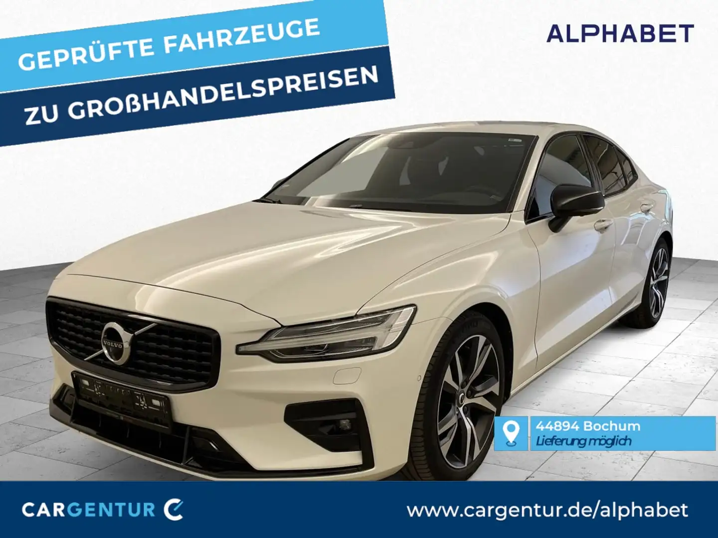 Volvo S60 S 60 B4 360° SpoSi StHz Lane El.Heckkl. Weiß - 1