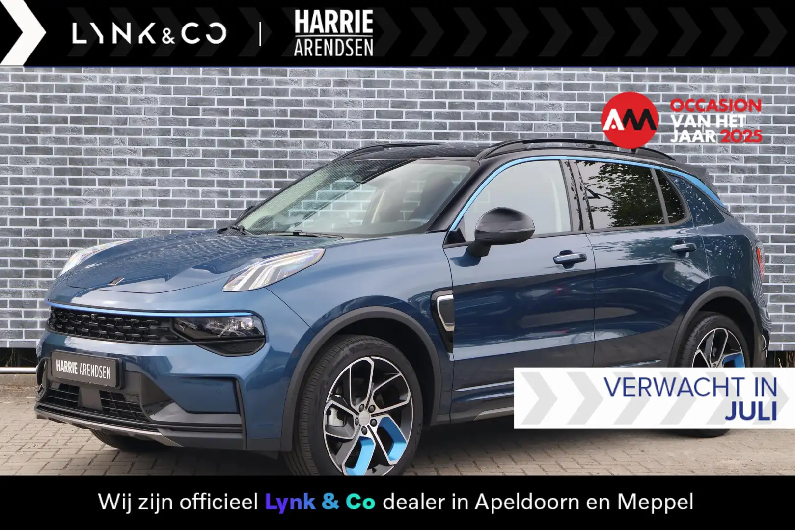 Lynk & Co 01 1.5 Plug-in Hybride | Panoramadak | Adaptive cruis Blauw - 1