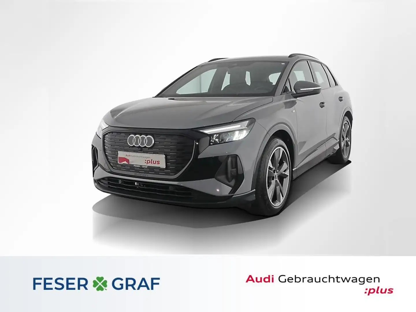 Audi Q4 e-tron 40 S line 20 Zoll/Kamera/Sportsitze Grijs - 1