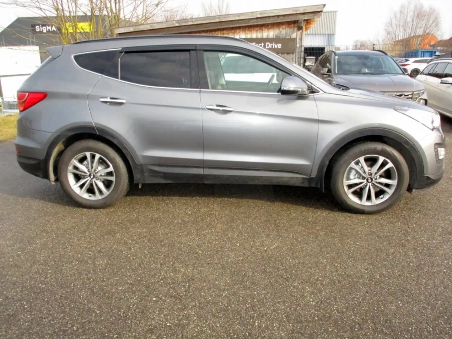 Hyundai SANTA FE 2,2 CRDi AT 4 WD Style - AHK Grau - 2
