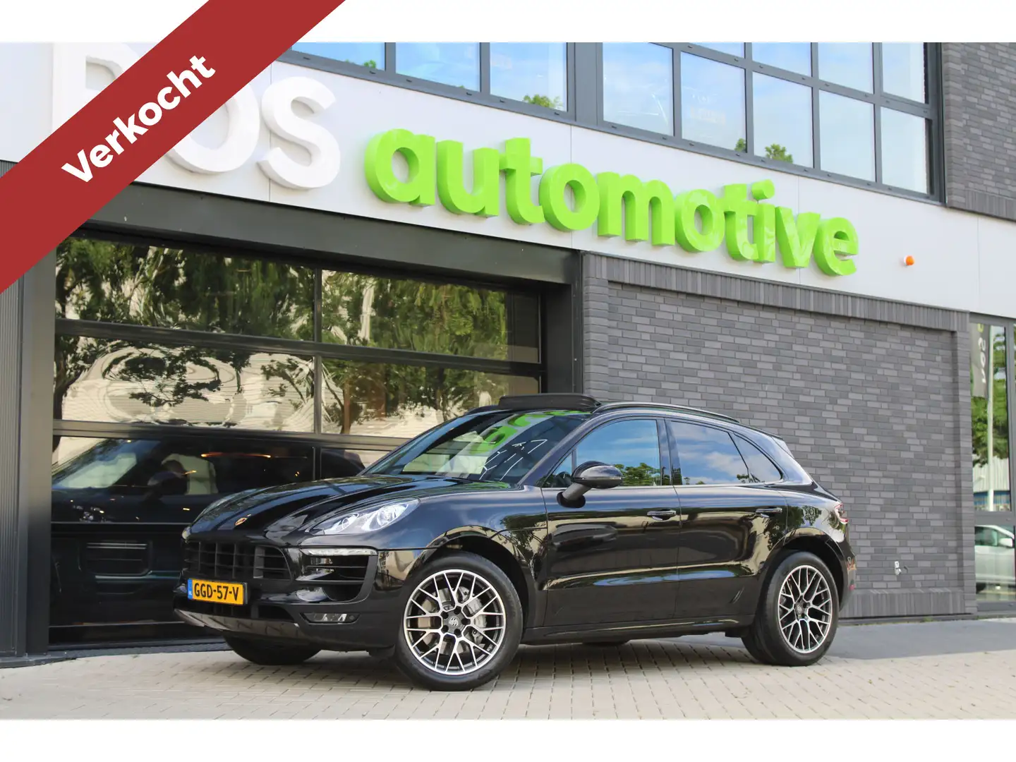 Porsche Macan 3.0 S | PANO | MEMORY | LUCHTVERING | ELEK.TREKHAA Negru - 1