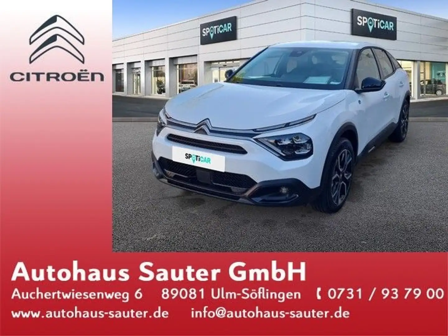 Citroen C4 e-136 FEEL PACK inkl. SHZ, Keyless, NAVI, beh.Lenk Blanco - 1