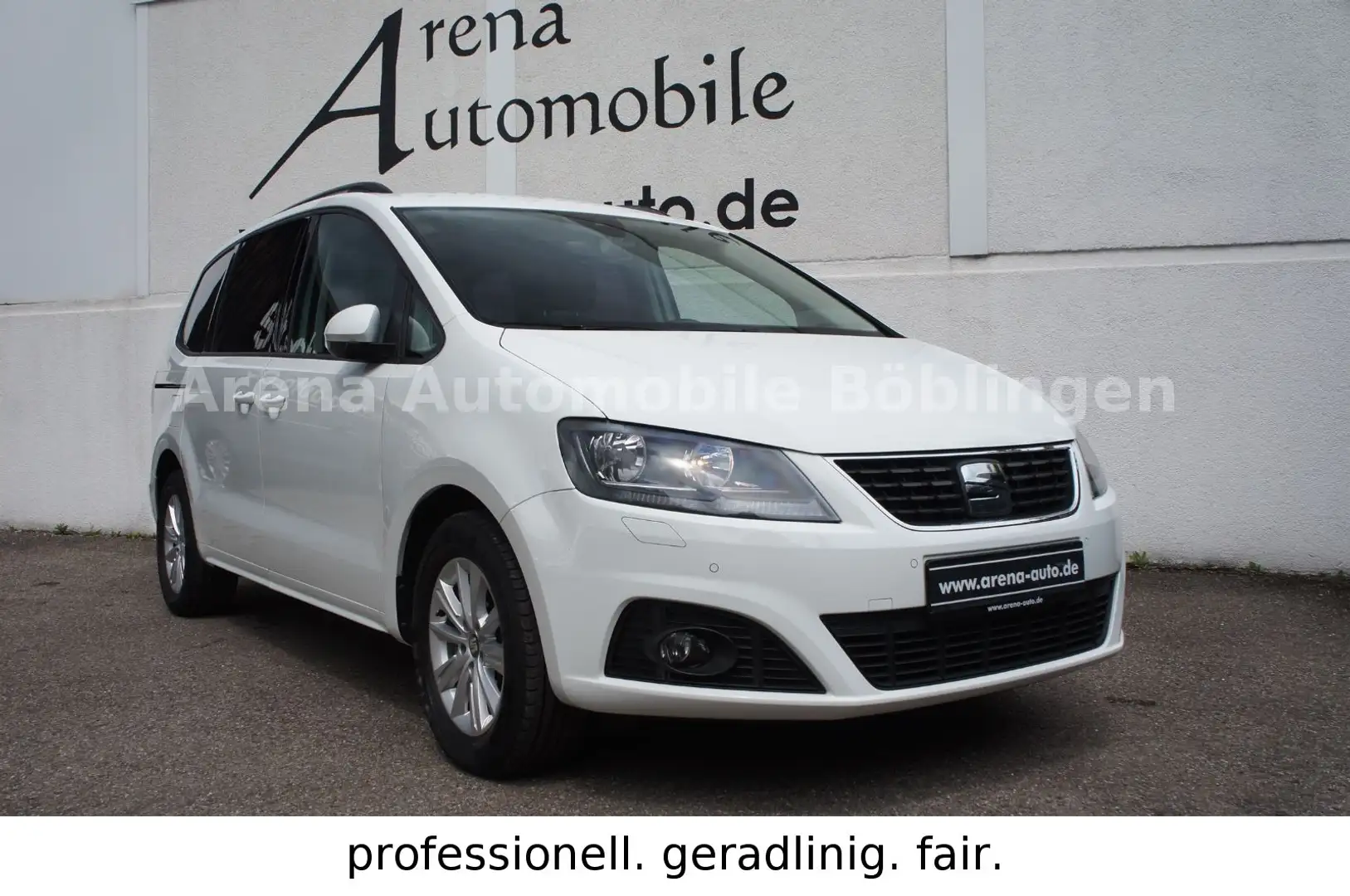 SEAT Alhambra 1.4 TSI Style DSG*PDC*ALU*NAVI*AHK* Weiß - 1