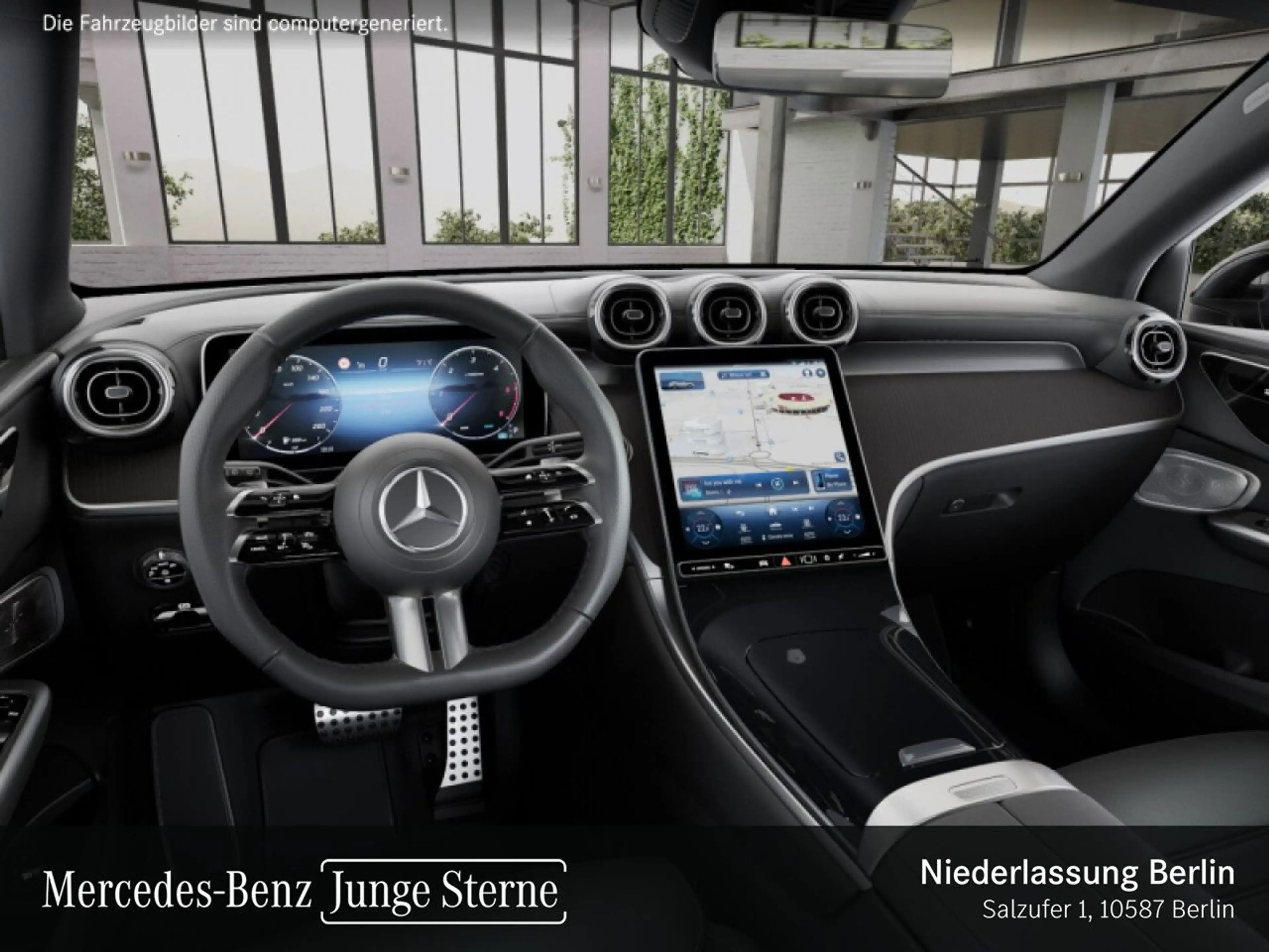Mercedes-Benz GLC 300 d 4M AMG+NIGHT+PANO+360+BURMESTER+KEYLESS — photo 9