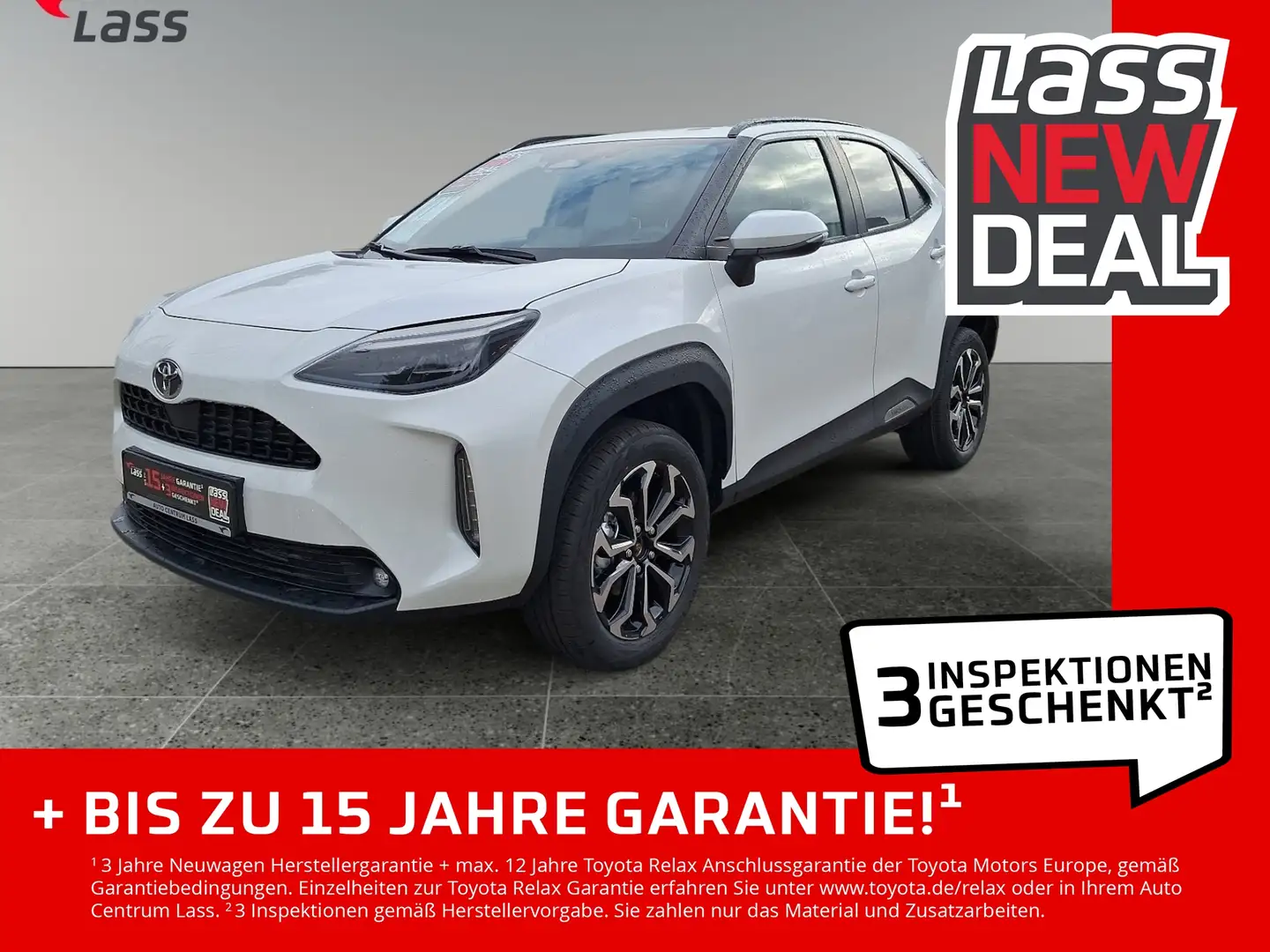 Toyota Yaris Cross 1.5 Hybrid Teamplayer +Winter-Paket+ Blanc - 1