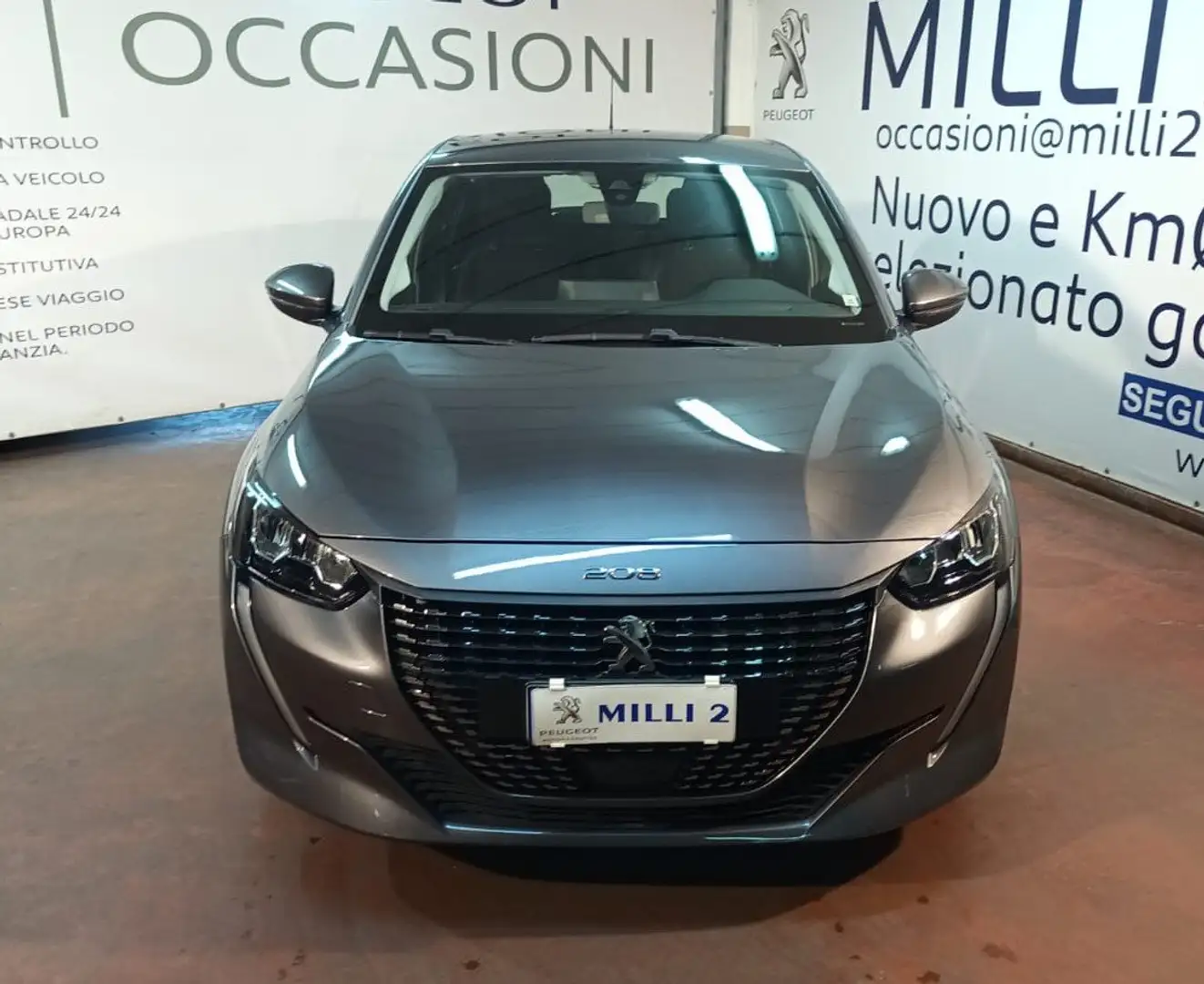 Peugeot 208 208 1.2 puretech Active Pack s Grigio - 2