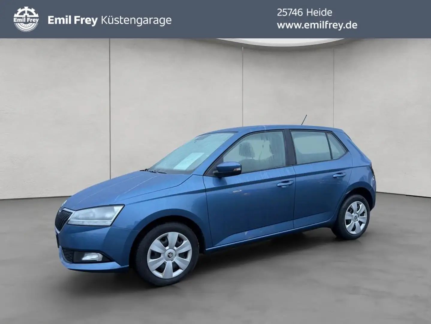 Skoda Fabia 1.0l TSI MPI Active 5-Gang GJR KLIMA BLUET Blau - 1